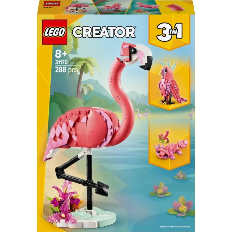 lego-creator-dzikie-zwierzeta-rozowy-flaming-3w1-31170.webp